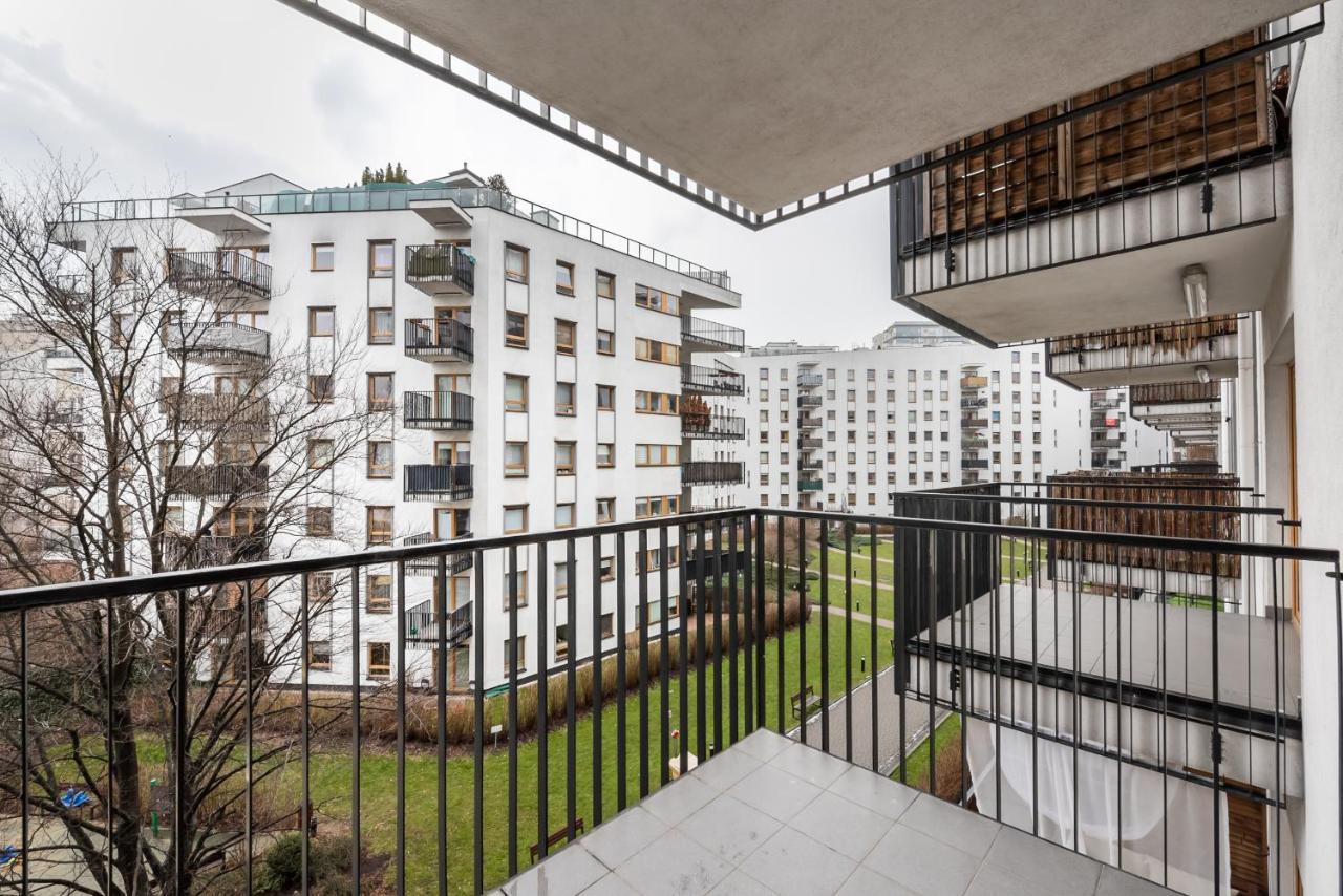 Wola Sunshine Apartment Free Parking Varsó Kültér fotó